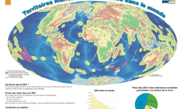 Domaine sous-marin: La France s’est agrandie de 579.000 km2