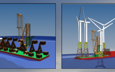 Eolien en Mer : une économie de temps de 30% à 50% pour la pose des fondations