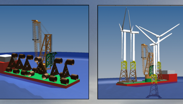 Eolien en Mer : une économie de temps de 30% à 50% pour la pose des fondations
