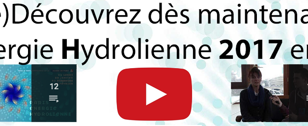 Programme conférence 2 février Paris Energie Hydrolienne