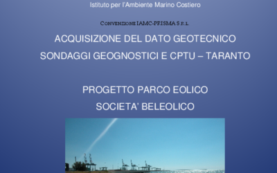 Report geotecnica Taranto