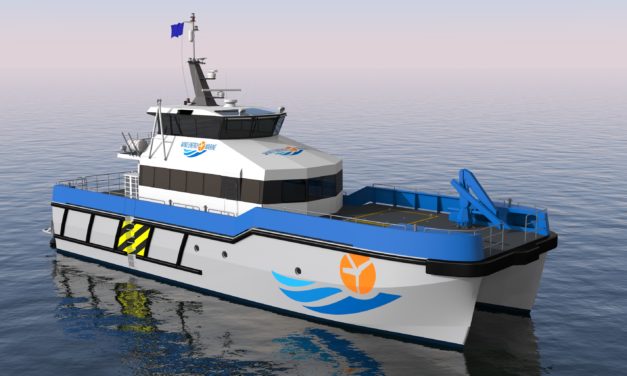 Wind Energy Marine commande deux navires de soutien à l’éolien en mer à Piriou