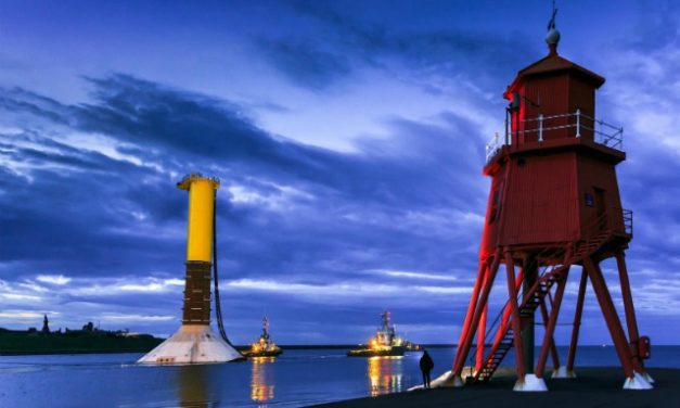 Most powerful turbines installed in Blyth offshore