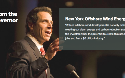 L’Etat de New York lance une étude sur l’éolien offshore en Europe