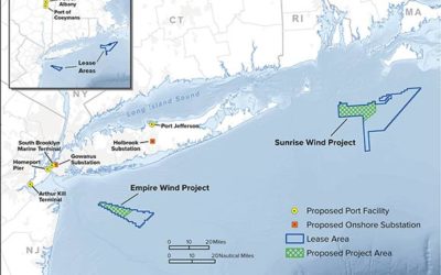 L’Etat de New York signe avec Equinor US et la JV Ørsted A / S et Eversource Energy pour construire le plus grand parc éolien en mer