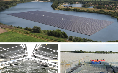 BayWa r.e. prêt pour le solaire flottant en France