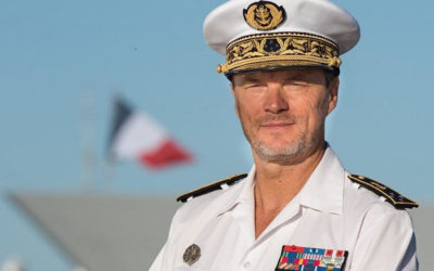 Le vice-amiral d’escadre Jean-Philippe Rolland, devient chef d’état-major particulier du président de la République