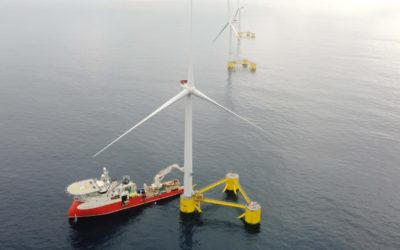 WindFloat Atlantic est entièrement connecté au réseau d’électricité portugais