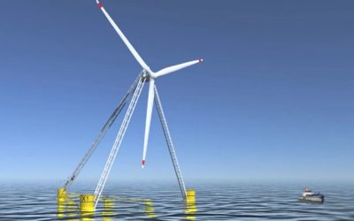 La plate-forme flottante éolienne offshore PivotBuoy sera installée en septembre
