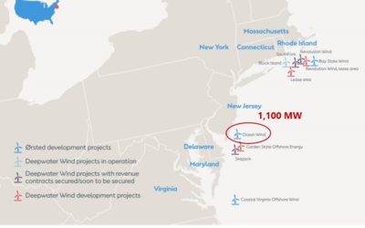 Deux associations du New Jersey contestent l’allégement fiscal accordé pour le parc éolien offshore Ocean Wind d’Orsted