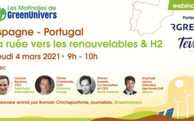 Webinaire le marché espagnol et portugais pour les ENR