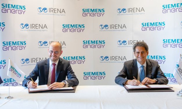 Hydrogène vert : accord entre Irena et Siemens Energy