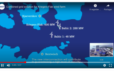 Kriegers Flak Vattenfall : La dernière turbine est posée