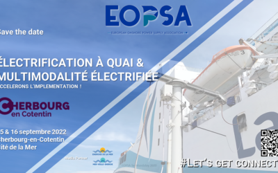 Colloque sur l’électrification à quai des ports maritimes et fluviaux à Cherbourg sur Cotentin
