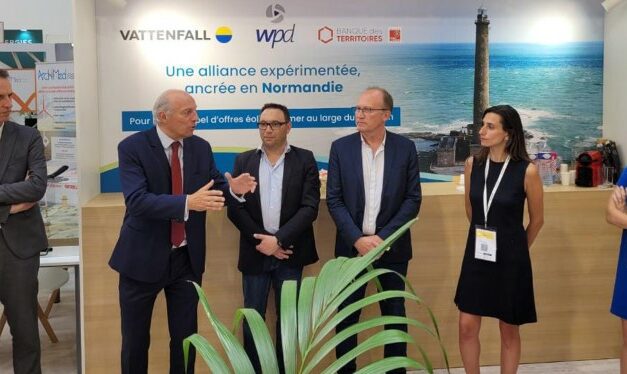 Vattenfall, wpd et la Banque des Territoires signent avec Sotraban le cluster d’entreprises normandes