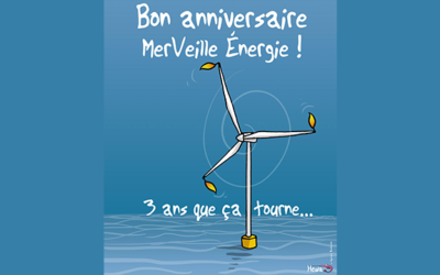 MerVeille Énergie fête ses 3 ans et sollicite ses lecteurs