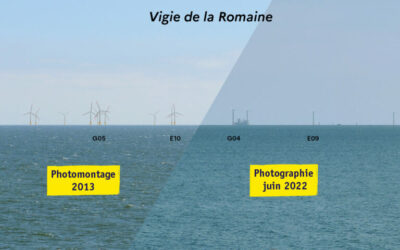Parc éolien en mer de Saint-Nazaire : les photomontages et les photos réelles !