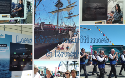 Fêtes maritimes de Brest : petit format, belle ambiance