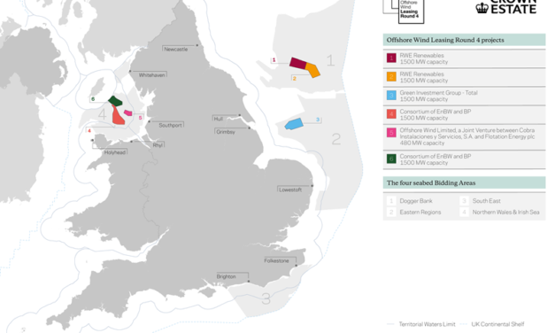 UK : 8 GW d’énergie éolienne offshore avec des améliorations quant à la décision