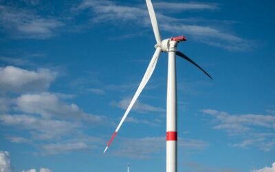 Les 80 éoliennes du Parc de Saint-Nazaire sont installées