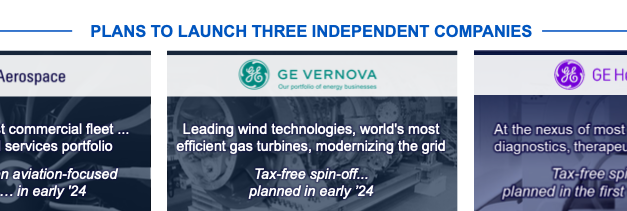 Pour réduire la baisse de ses bénéfices General Electric va restructurer GE Vernova