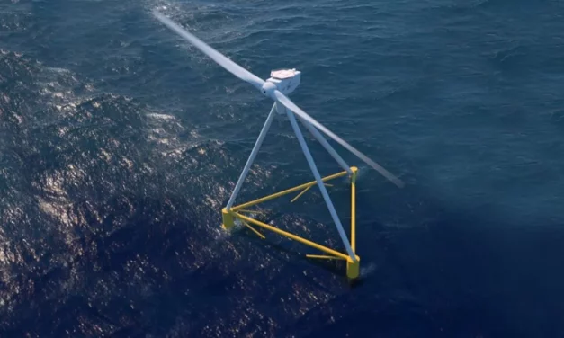 X1 Wind, l’éolienne flottante est installée sur le site d’essai de Plocan