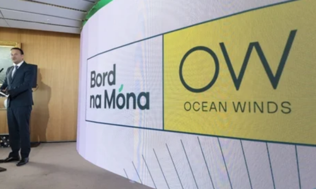 Bord na Móna et Ocean Winds signent un partenariat pour développer deux parcs en mer