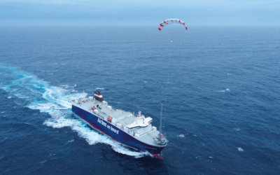 Transport maritime décarbonné : vol du kite d’Airseas en images