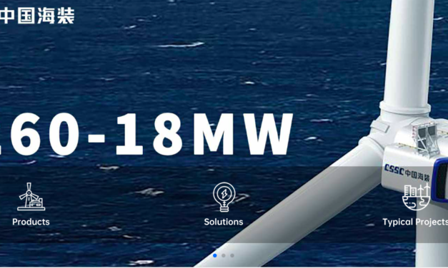CSSC Haizhuang a lancé la plus grande éolienne du monde.