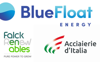 Partenariat entre Acciaierie d’Italia, Falck Renewables et BlueFloat Energy