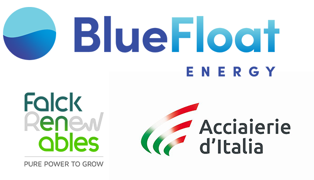 Partenariat entre Acciaierie d’Italia, Falck Renewables et BlueFloat Energy