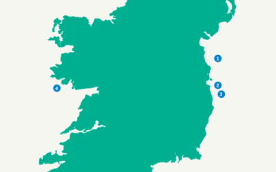3,1 GW de zones dès la 1ère enchère pour les parcs en mer irlandais