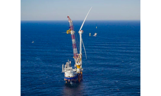 La première éolienne offshore de Siemens Gamesa installée à South Fork Wind