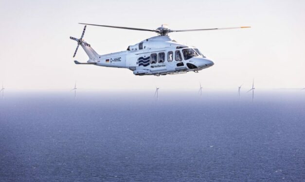 Première : Vestas utilisera le carburant d’aviation durable (SAF) d’HeliService pour le parc éolien Baltic Eagle