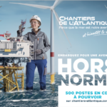 Campagne de recrutement « Hors-Norme » par Chantiers de l’Atlantique.