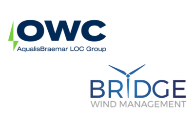 OWC et Bridge Wind Management vont collaborer sur des investissements éoliens offshore