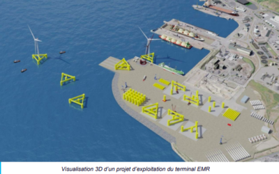 Eolien flottant : BrestPort a lancé l’Appel à Manifestation d’Intérêt  InFloW pour renforcer ses infrastructures portuaires