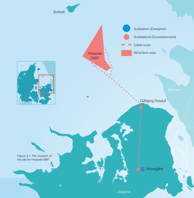 Feu vert pour le projet de parc éolien offshore de Hesselø