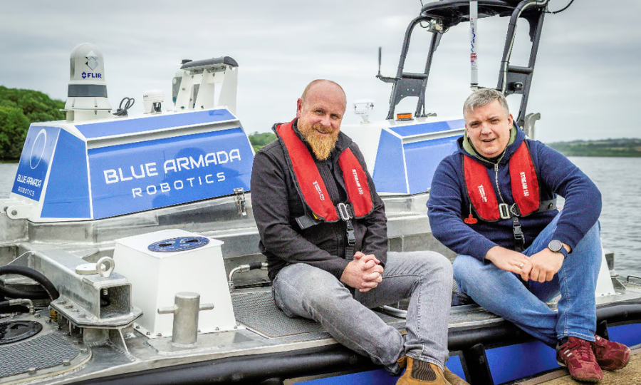 Avec l’UVS d’HydroSurv, Blue Armada Robotics vise les marchés de l’éolien offshore en Pologne