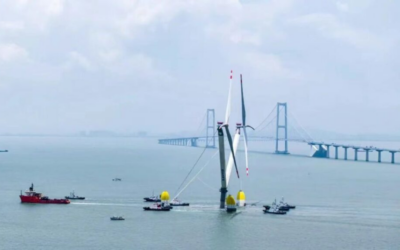 La plus grande plate-forme éolienne flottante au monde à capacité unique est en route vers son site d’installation