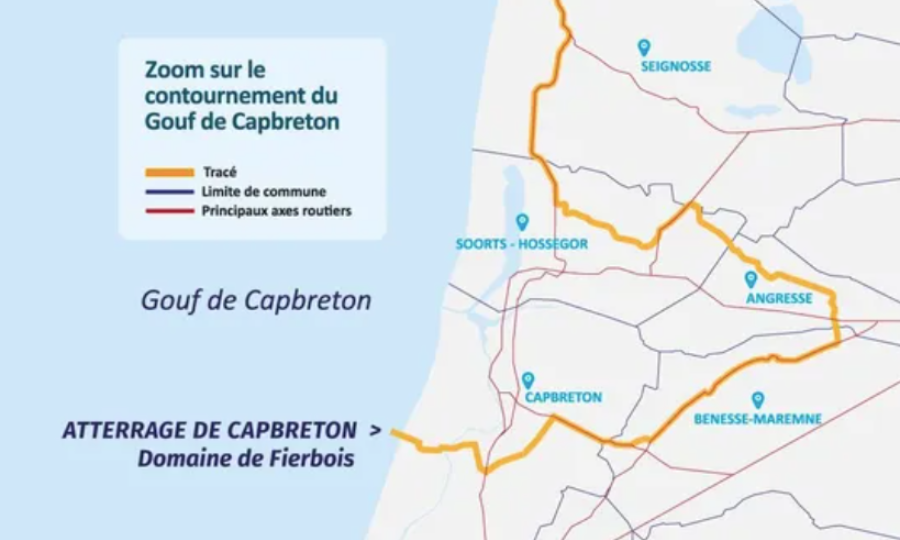 Interconnexion électrique Golfe de Gascogne France Espagne : le tribunal de Bayonne suspend le chantier mené par RTE