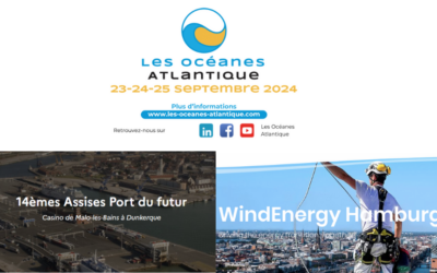 Les événements phares de septembre : Les Océanes Atlantique, Port du Futur, WindEnergy Hamburg