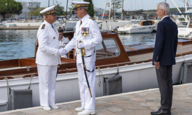 Christophe Lucas, nouveau préfet maritime de la Méditerranée