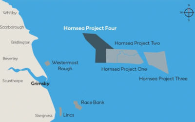 Hornsea 3 et Hornsea 4 d’Ørsted se voient attribuer des capacités dans le cadre du 6è cycle d’attribution de quotas au Royaume-Uni