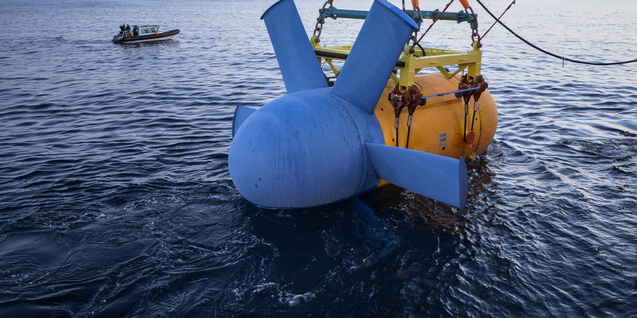 L’hydrolienne Sabella est sauvée des eaux !