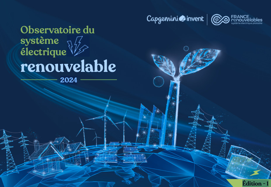 Parution de l’Observatoire du système électrique proposé par France Renouvelables et Capgemini invent