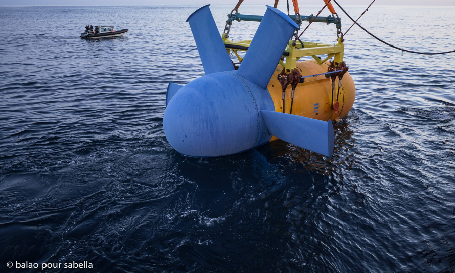 L’hydrolienne Sabella est sauvée des eaux !