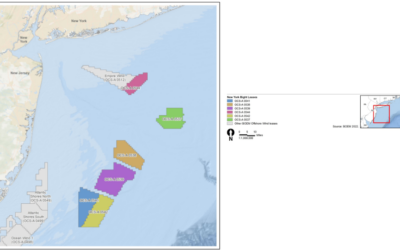 Le BOEM a finalisé une étude environnementale visant à évaluer six zones de concession au large de New York et du New Jersey