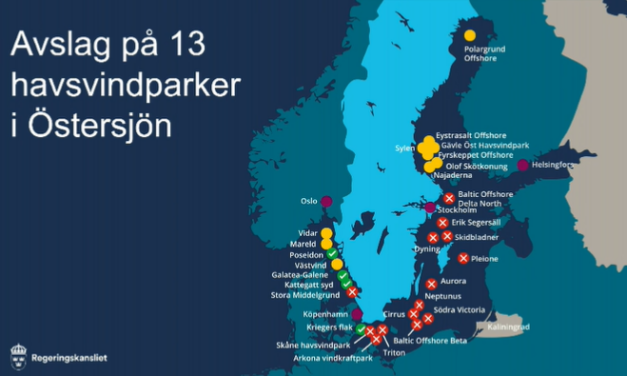 Suède : Nej pour 13 parcs éoliens en mer sur 24 envisagés