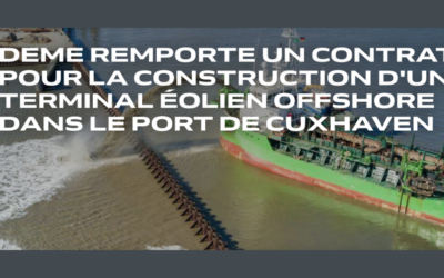 DEME a remporté un contrat pour la construction d’un terminal éolien offshore dans le port de Cuxhaven